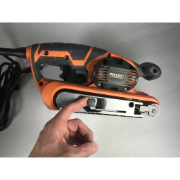 RIDGID Ремень Sander R2740 Замена пружины рычага натяжения